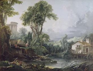 Landscape with a Watermill